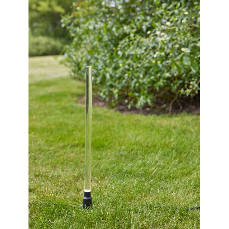 Markslöjd 107719 - LED Venkovní lampa GARDEN24 LED/3W/24V 66 cm IP44 černá/čirá