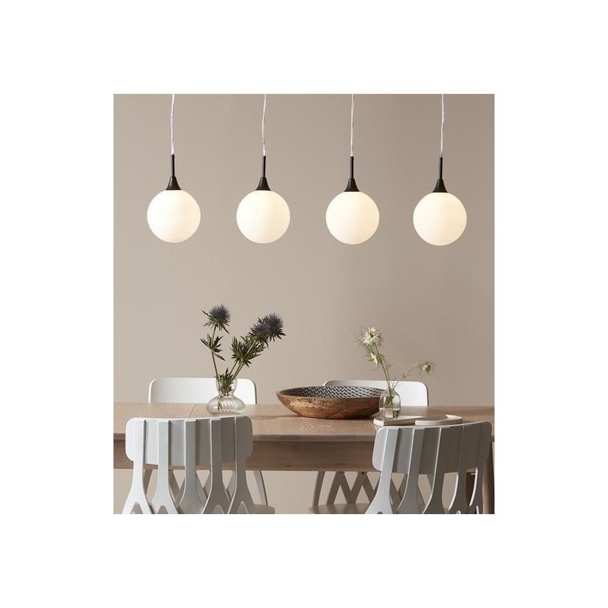 Markslöjd 107762 - Lustr na lanku QUATTRO XL 4xG9/20W/230V