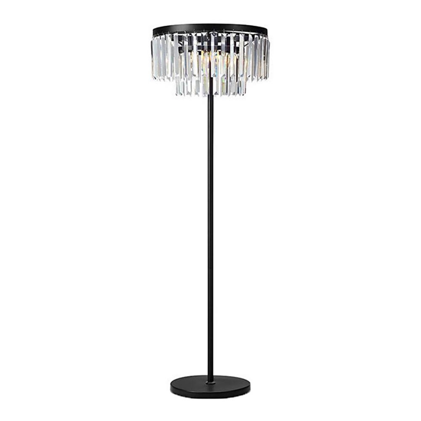 Markslöjd 107775 - Křišťálová stojací lampa VENTIMIGLIA 3xE14/40W/230V