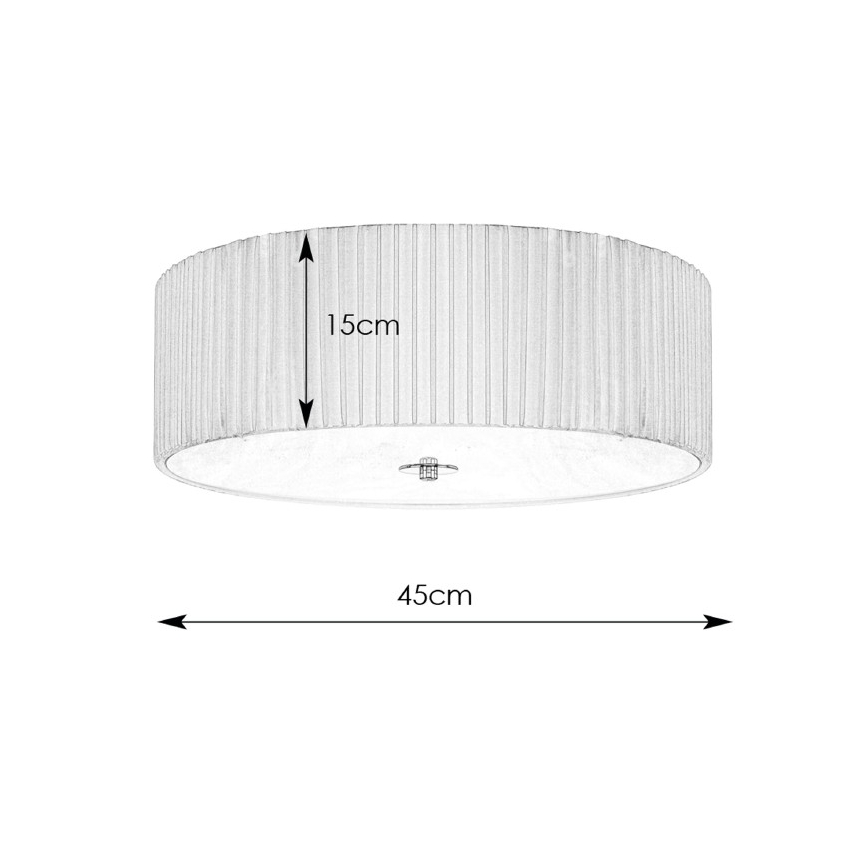 Markslöjd 107862 - Stropní svítidlo JACKIE 3xE14/40W/230V