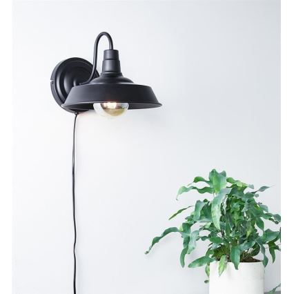 Markslöjd 107907 - Nástěnné svítidlo GRIMSBY 1xE27/60W/230V