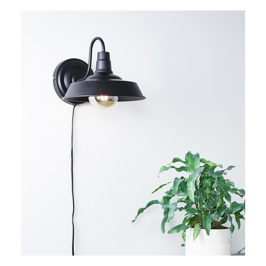 Markslöjd 107907 - Nástěnné svítidlo GRIMSBY 1xE27/60W/230V