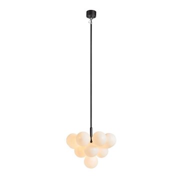 Markslöjd 107911 - Lustr na tyči MERLOT 13xG9/20W/230V pr. 56 cm bílá/černá