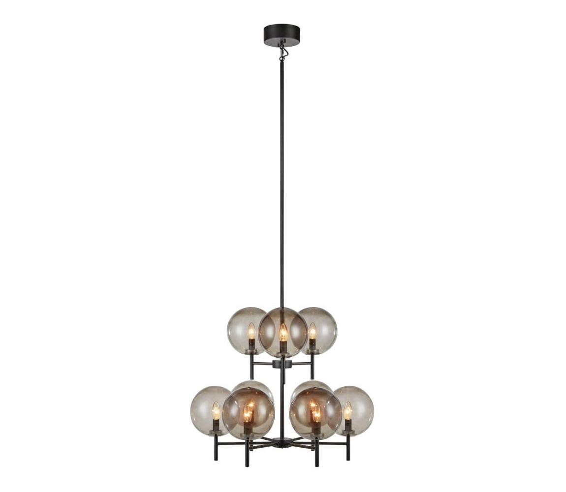 Markslöjd Markslöjd 107921 - Lustr na tyči CROWN 9xE14/20W/230V ML0673