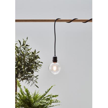 Markslöjd 107989 - LED Venkovní závěsné svítidlo GARDEN24 LED/2,86W/24V IP44 černá/čirá