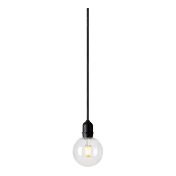 Markslöjd 107989 - LED Venkovní závěsné svítidlo GARDEN24 LED/2,86W/24V IP44 černá/čirá