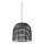 Markslöjd 107990 - LED Venkovní závěsné svítidlo GARDEN24 LED/2,86W/24V IP44 ratan/černá