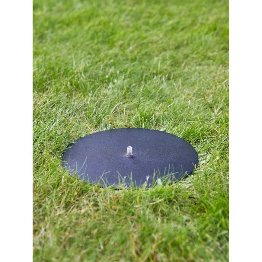 Markslöjd 107996 - Montážní základna GARDEN24 pr. 25 cm černá