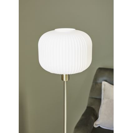 Markslöjd 108054 - Stojací lampa SOBER 1xE27/40W/230V mosaz