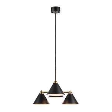 Markslöjd 108076 - Lustr na lanku KLINT 4xE14/40W/230V černá