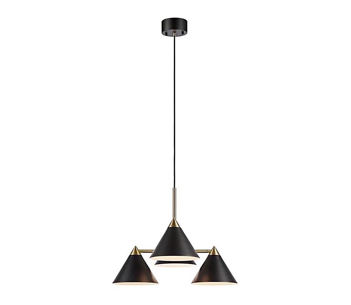 Markslöjd Markslöjd 108076 - Lustr na lanku KLINT 4xE14/40W/230V černá ML0964