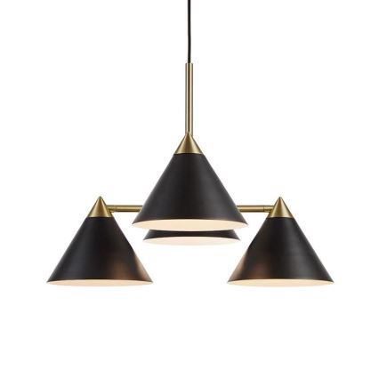 Markslöjd 108076 - Lustr na lanku KLINT 4xE14/40W/230V černá