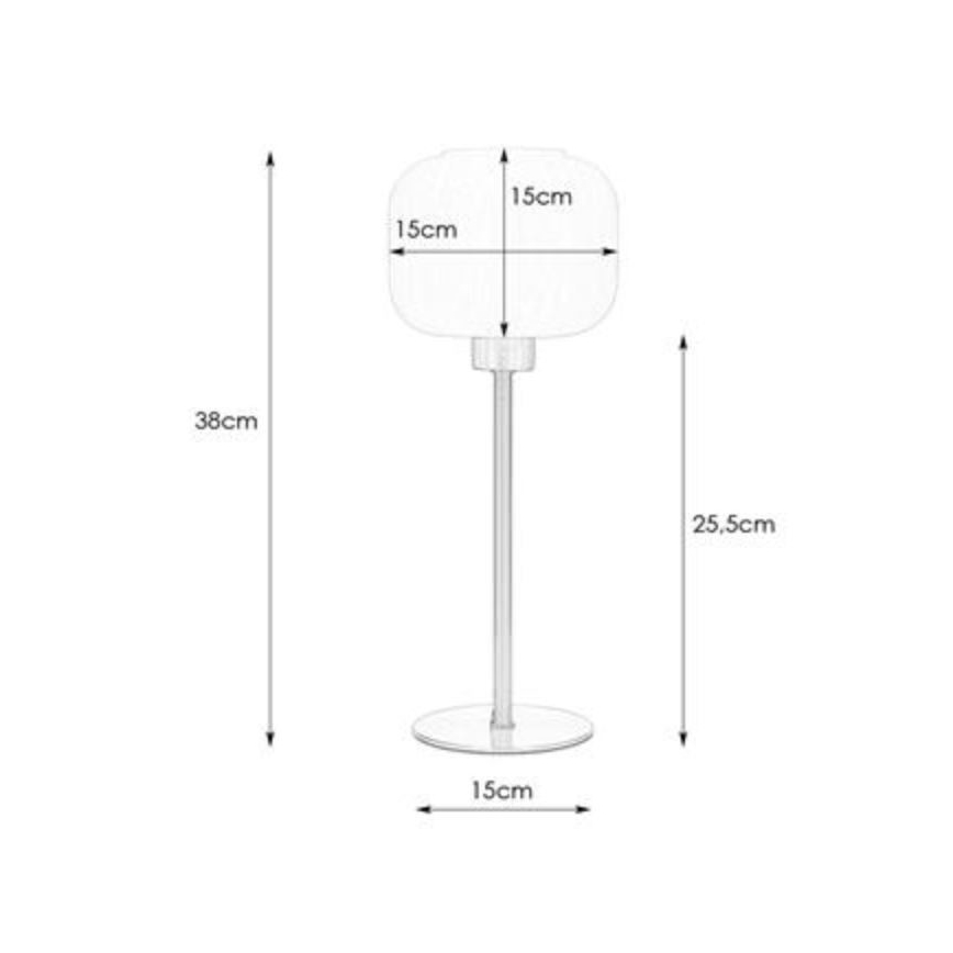 Markslöjd 108120 - Stolní lampa SOBER 1xE27/60W/230V mosaz