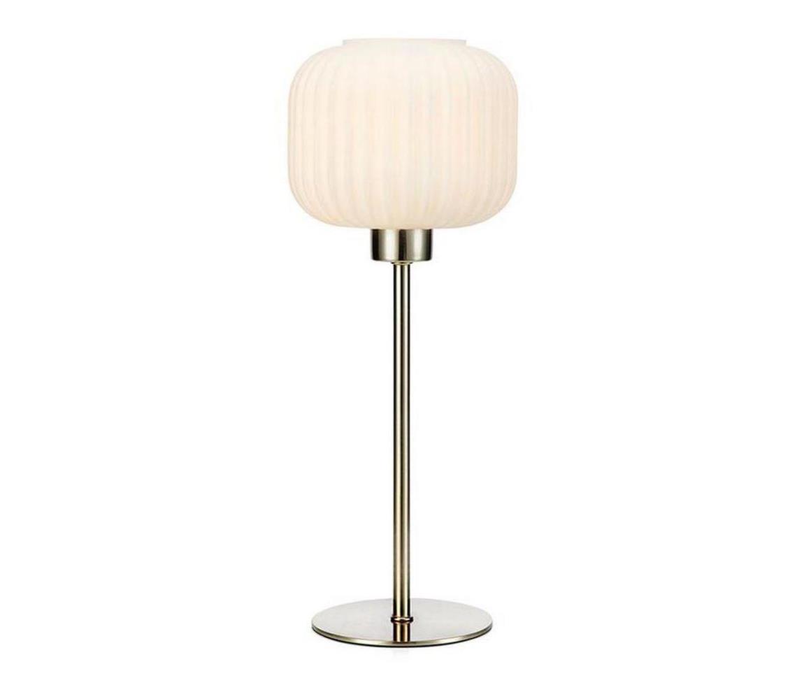 Markslöjd Markslöjd 108121 - Stolní lampa SOBER 1xE27/60W/230V matný chrom 