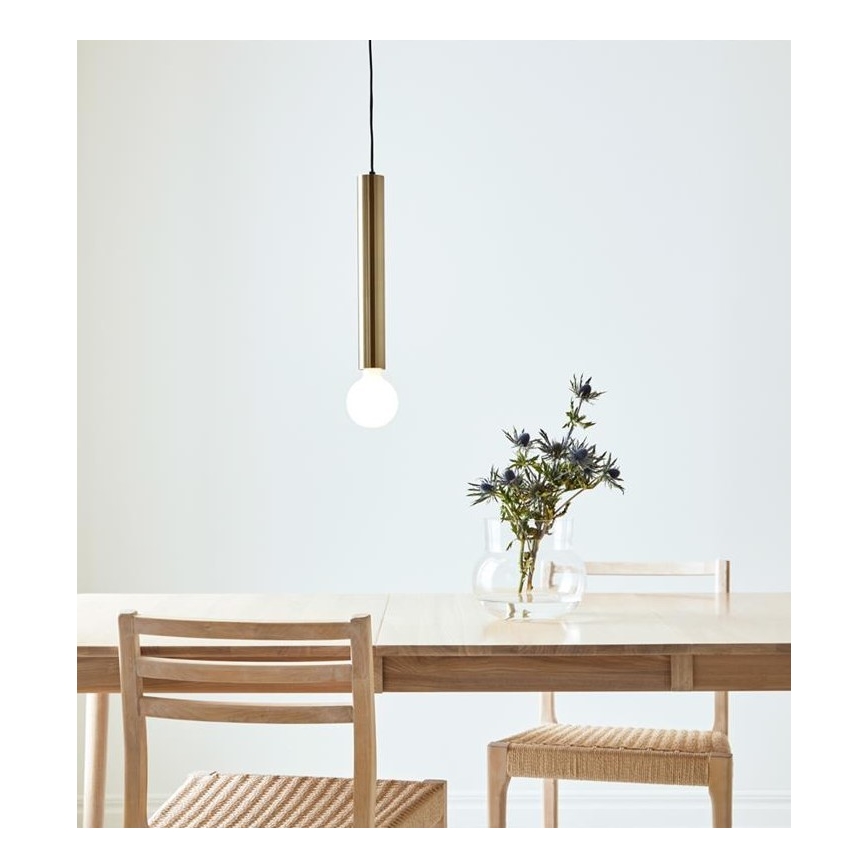 Markslöjd 108259 - Lustr na lanku SENCILLO 1xE27/40W/230V zlatá