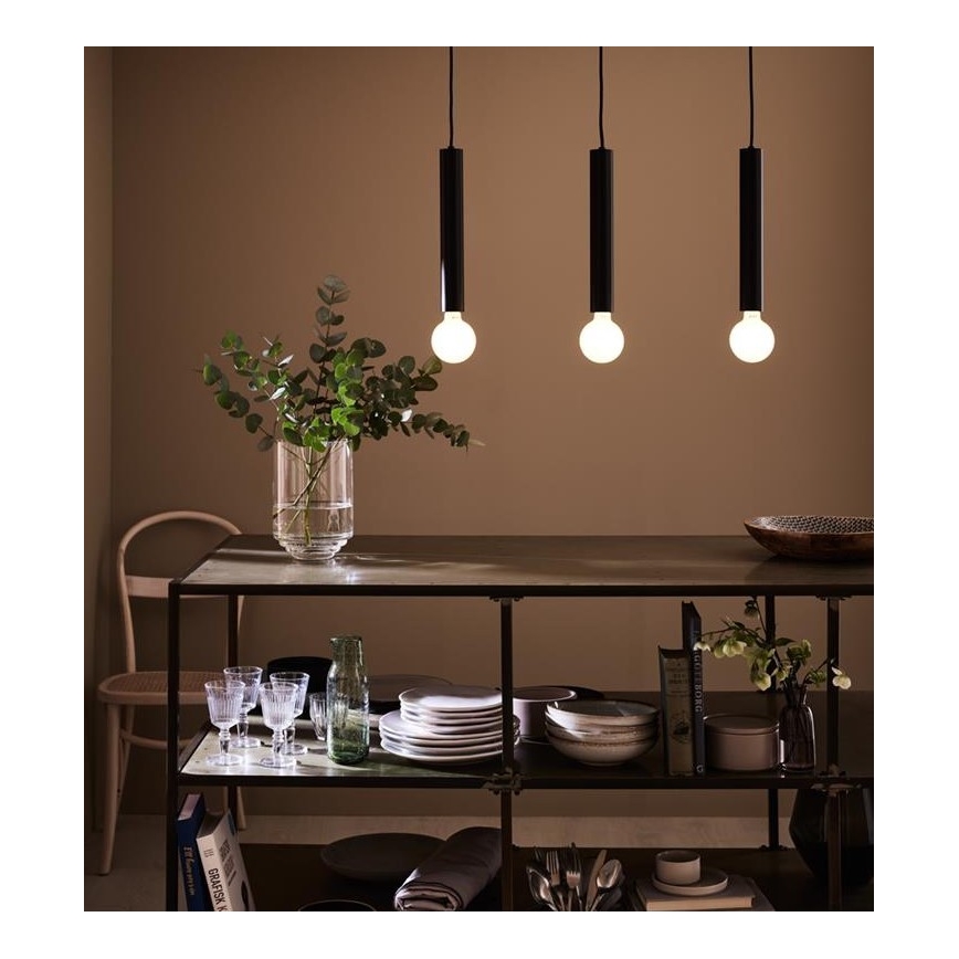 Markslöjd 108262 - Lustr na lanku SENCILLO 3xE27/40W/230V černá