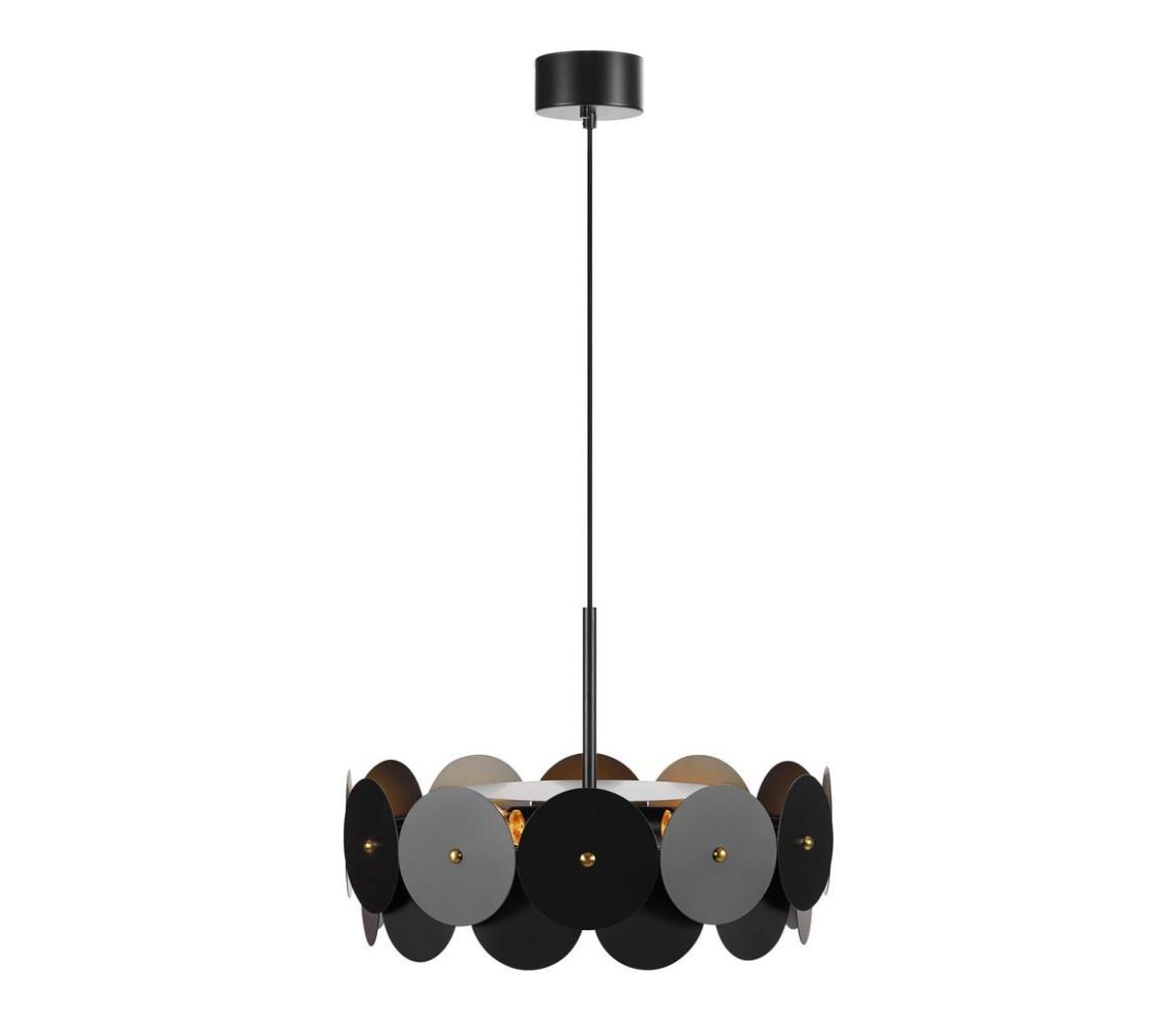 Markslöjd Markslöjd 108265 - Lustr na lanku VEGAS 3xE27/40W/230V černá ML1133