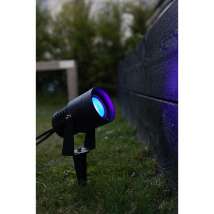 Markslöjd 108404 - LED RGBW Venkovní lampa GARDEN24 LED/6W/24V 30 cm IP44 černá