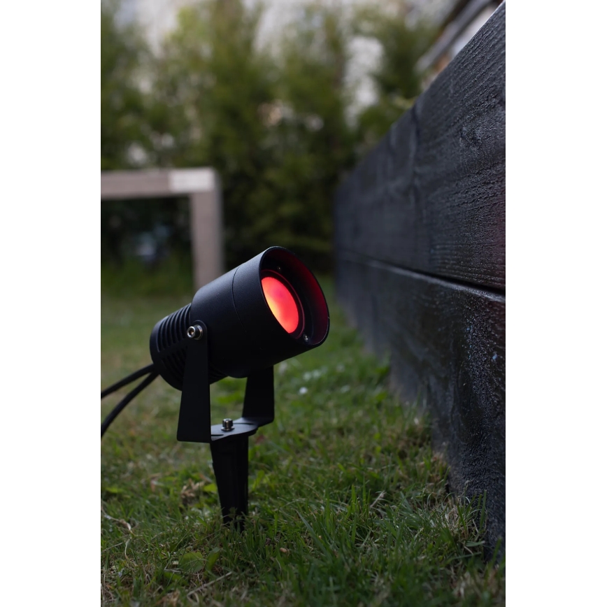 Markslöjd 108404 - LED RGBW Venkovní lampa GARDEN24 LED/6W/24V 30 cm IP44 černá