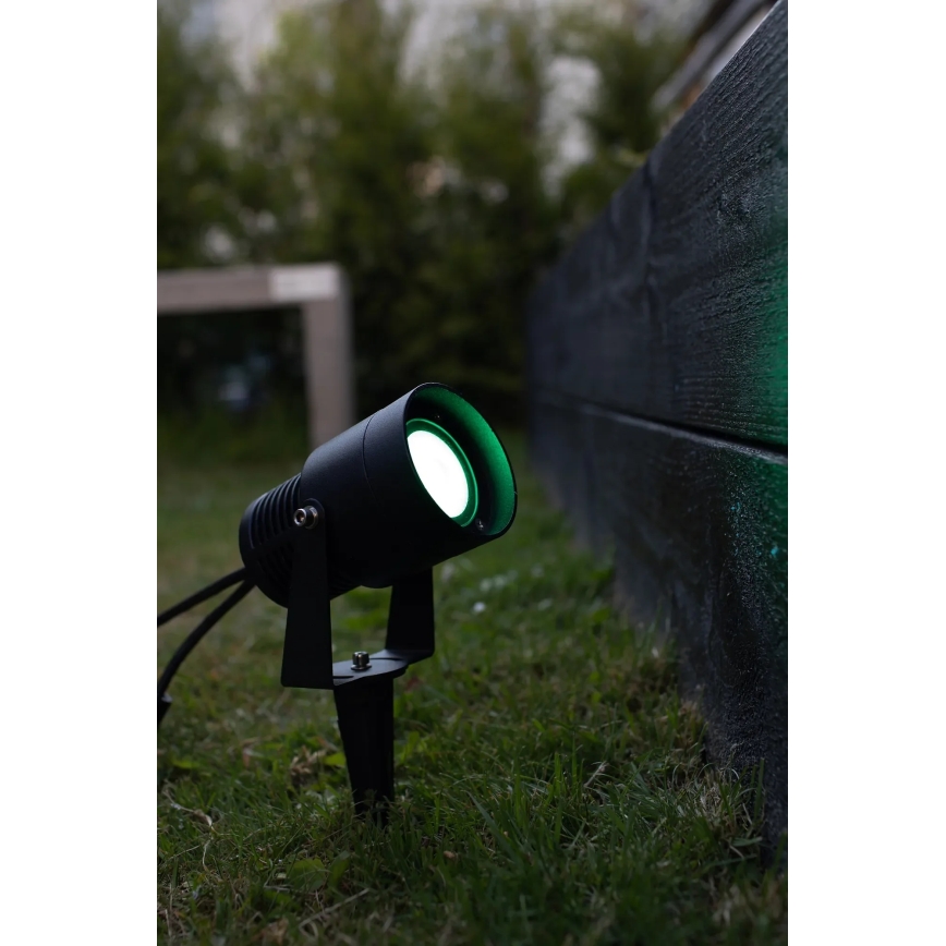 Markslöjd 108404 - LED RGBW Venkovní lampa GARDEN24 LED/6W/24V 30 cm IP44 černá