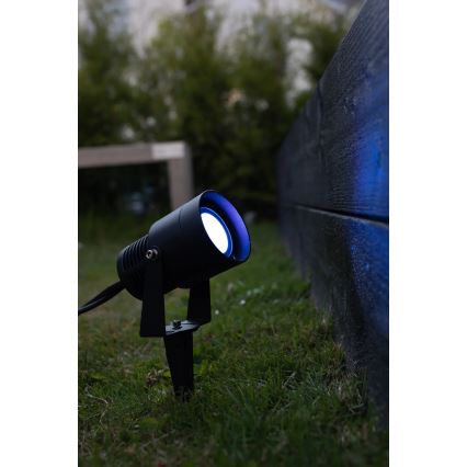 Markslöjd 108404 - LED RGBW Venkovní lampa GARDEN24 LED/6W/24V 30 cm IP44 černá