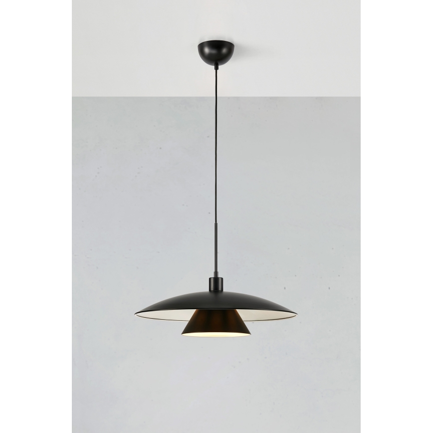 Markslöjd 108431 - Lustr na lanku MILLINGE 1xE27/40W/230V černá