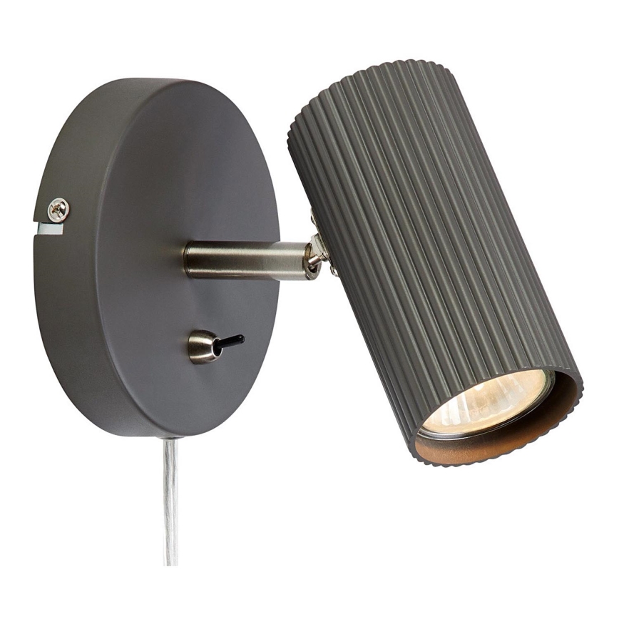 Markslöjd 108467 - Nástěnné bodové svítidlo COSTILLA 1xGU10/7W/230V antracit