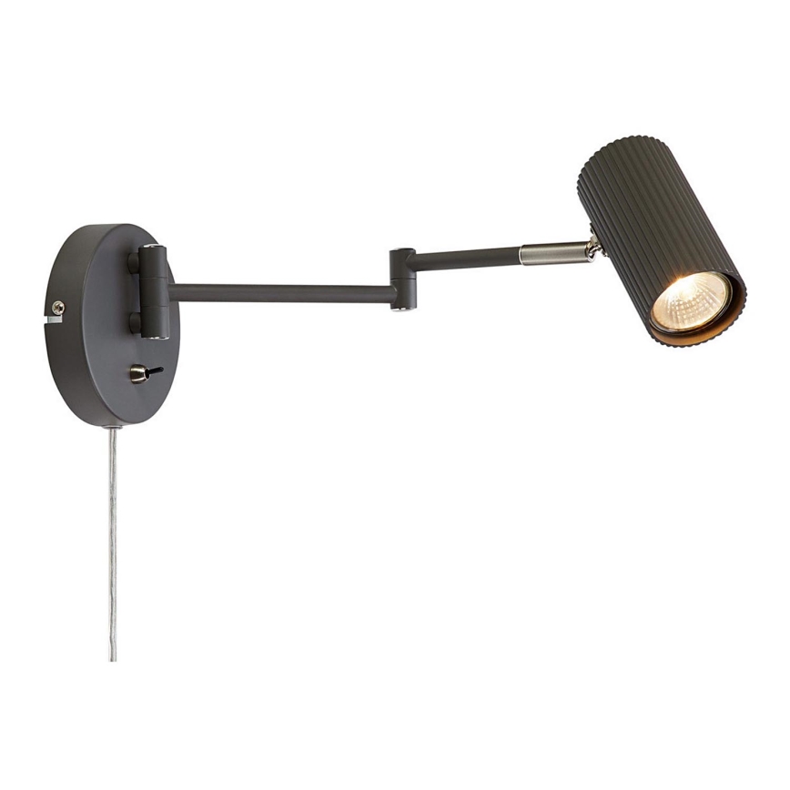 Markslöjd 108468 - Nástěnná lampička COSTILLA 1xGU10/7W/230V antracit