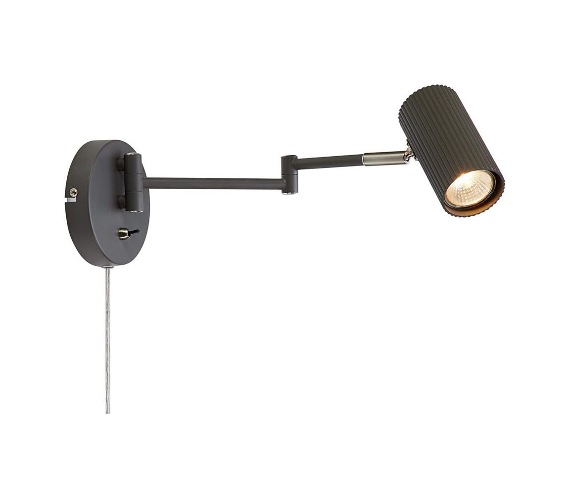 Markslöjd Markslöjd 108468 - Nástěnná lampička COSTILLA 1xGU10/7W/230V antracit ML1230