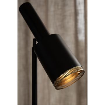 Markslöjd 108542 - Stojací lampa OZZY 1xE27/40W/230V černá