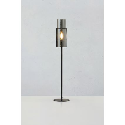 Markslöjd 108560 - Stolní lampa TORCIA 1xE14/40W/230V 65 cm černá