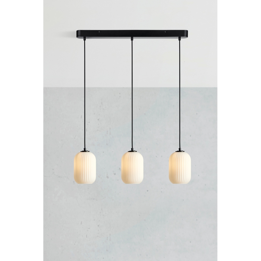 Markslöjd 108563 - Lustr na lanku CAVA 3xE14/40W/230V