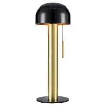 Markslöjd 108576 - Stolní lampa COSTA 2xG9/18W/230V černá/zlatá