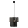 Markslöjd 108581 - Lustr na lanku VIENTO 1xE27/40W/230V černá