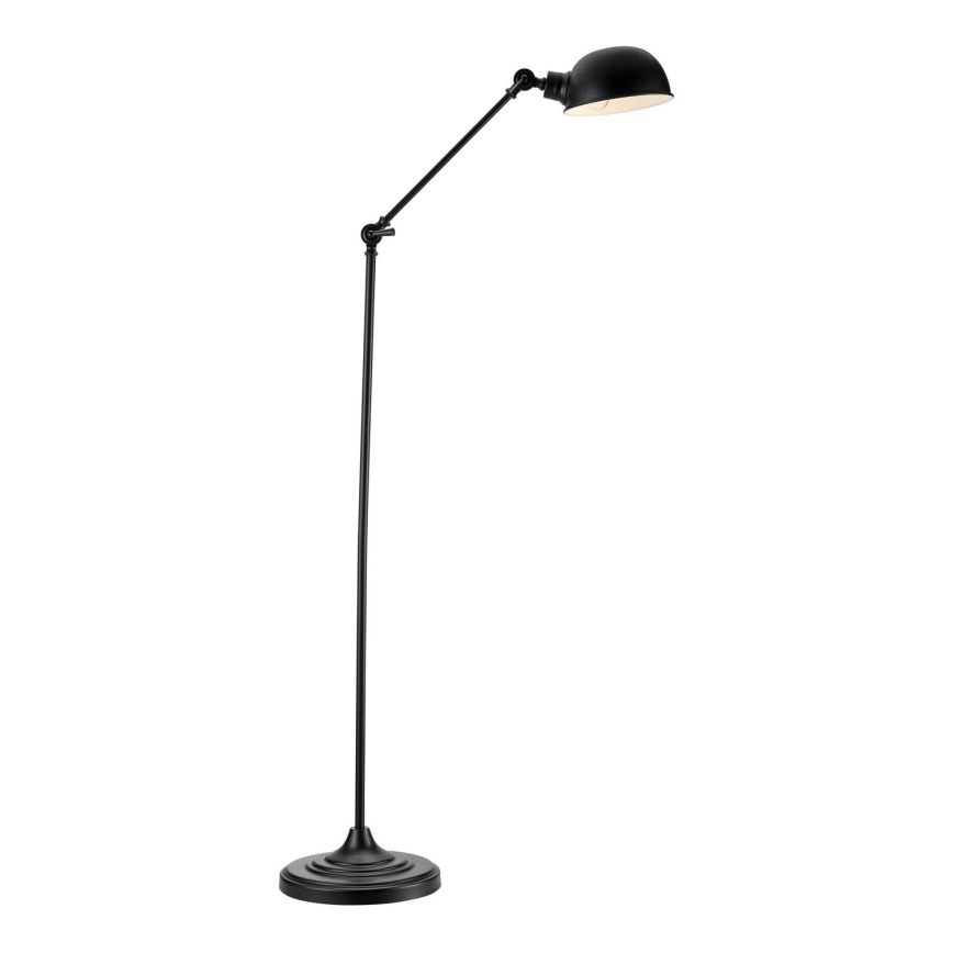 Markslöjd 108586 - Stojací lampa PORTLAND 1xE27/40W/230V černá