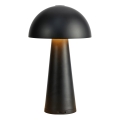 Markslöjd 108655 - LED Stmívatelná nabíjecí stolní lampa FUNGI LED/1,5W/5V 2000 mAh IP44 černá