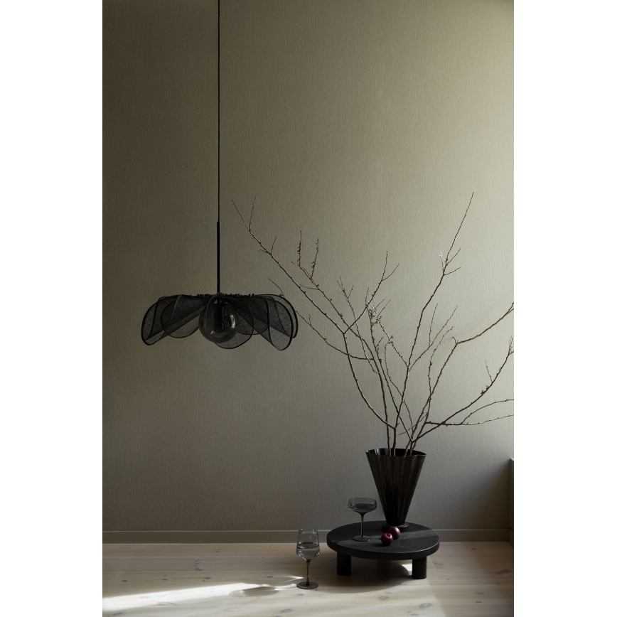 Markslöjd 108660 - Lustr na lanku STYRKA 1xE27/40W/230V pr. 63 cm černá