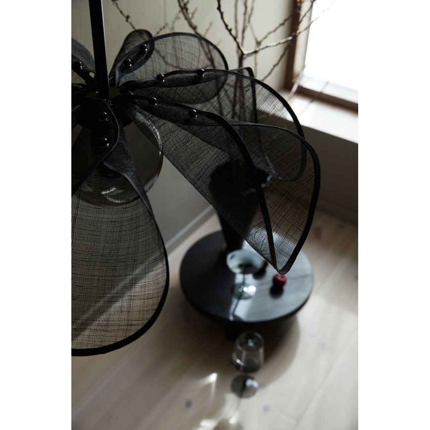 Markslöjd 108660 - Lustr na lanku STYRKA 1xE27/40W/230V pr. 63 cm černá