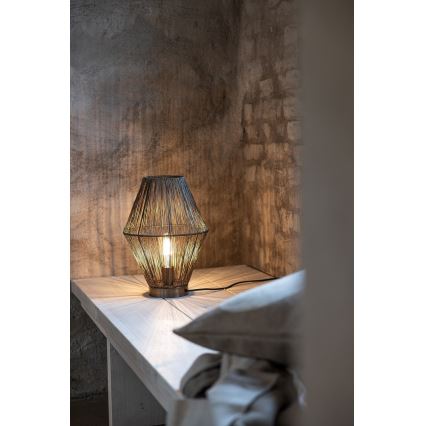 Markslöjd 108665 - Stolní lampa CASA 1xE27/40W/230V mosaz