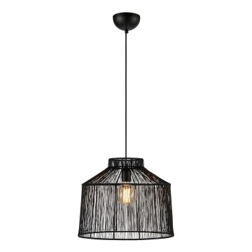 Markslöjd 108668 - Lustr na lanku CAPANNA 1xE27/40W/230V černá