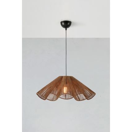 Markslöjd 108681 - Lustr na lanku NAMI 1xE27/40W/230V hnědá