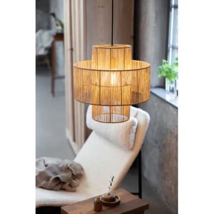 Markslöjd 108767 - Lustr na lanku SOGA 1xE27/40W/230V zlatá