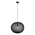 Markslöjd 108791 - Lustr na lanku FORENCE 1xE27/40W/230V pr. 50 cm černá