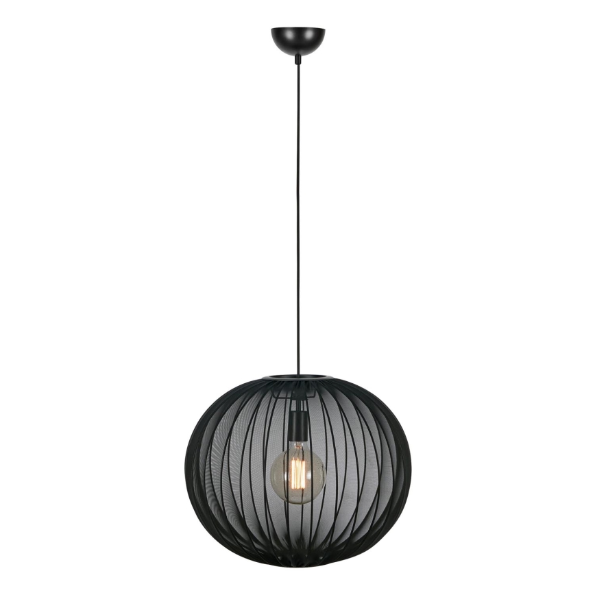 Markslöjd 108791 - Lustr na lanku FORENCE 1xE27/40W/230V pr. 50 cm černá