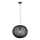 Markslöjd 108791 - Lustr na lanku FORENCE 1xE27/40W/230V pr. 50 cm černá