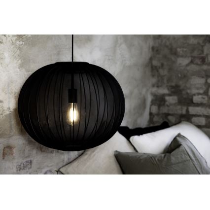 Markslöjd 108791 - Lustr na lanku FORENCE 1xE27/40W/230V pr. 50 cm černá