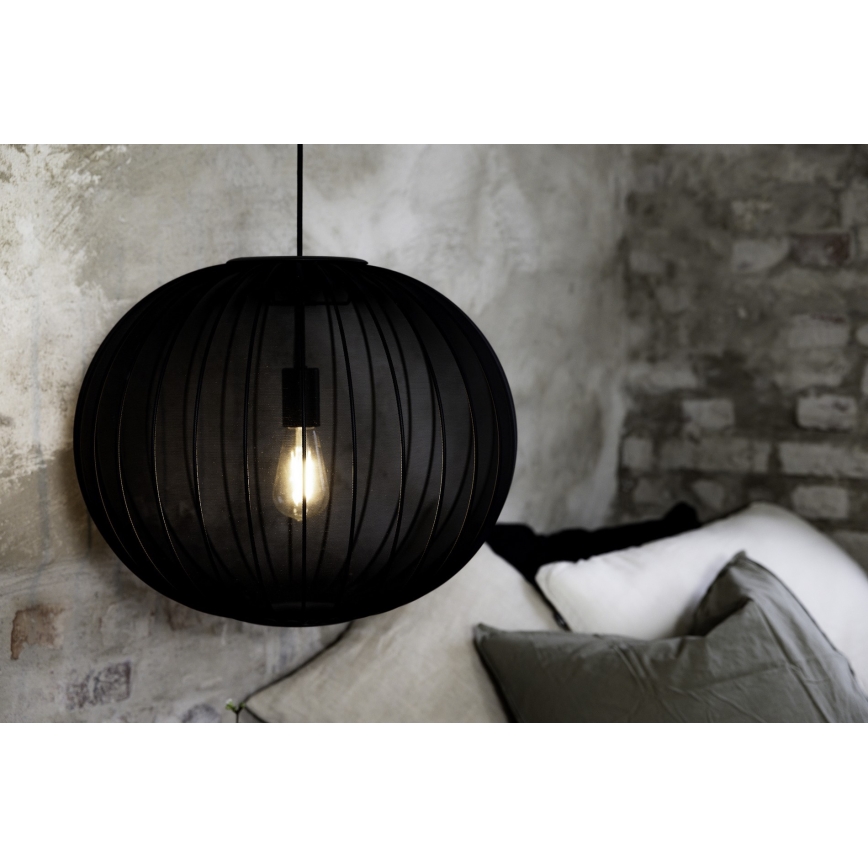 Markslöjd 108791 - Lustr na lanku FORENCE 1xE27/40W/230V pr. 50 cm černá