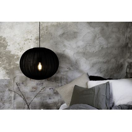 Markslöjd 108791 - Lustr na lanku FORENCE 1xE27/40W/230V pr. 50 cm černá