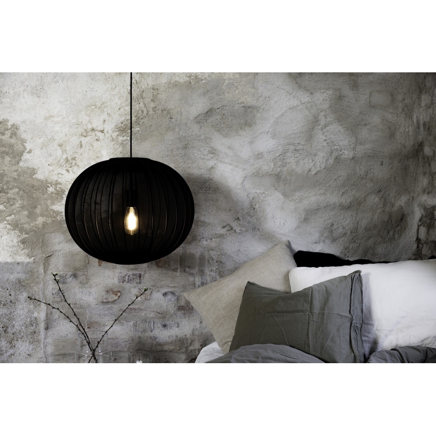 Markslöjd 108791 - Lustr na lanku FORENCE 1xE27/40W/230V pr. 50 cm černá