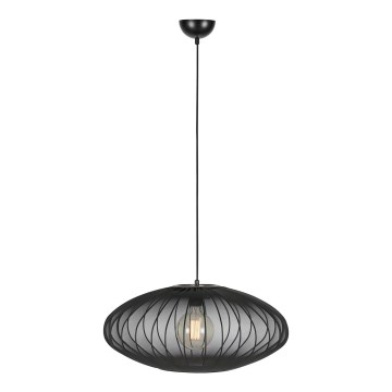 Markslöjd 108793 - Lustr na lanku FORENCE 1xE27/40W/230V pr. 60 cm černá